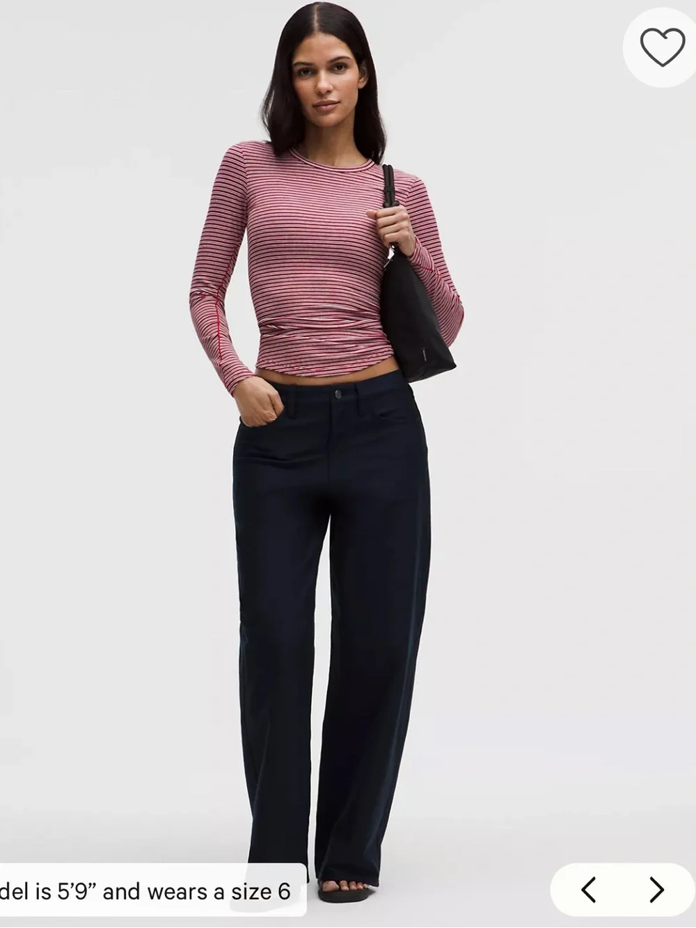 Lululemon Hold Tight Long-Sleeve Shirt size 4/ NWT